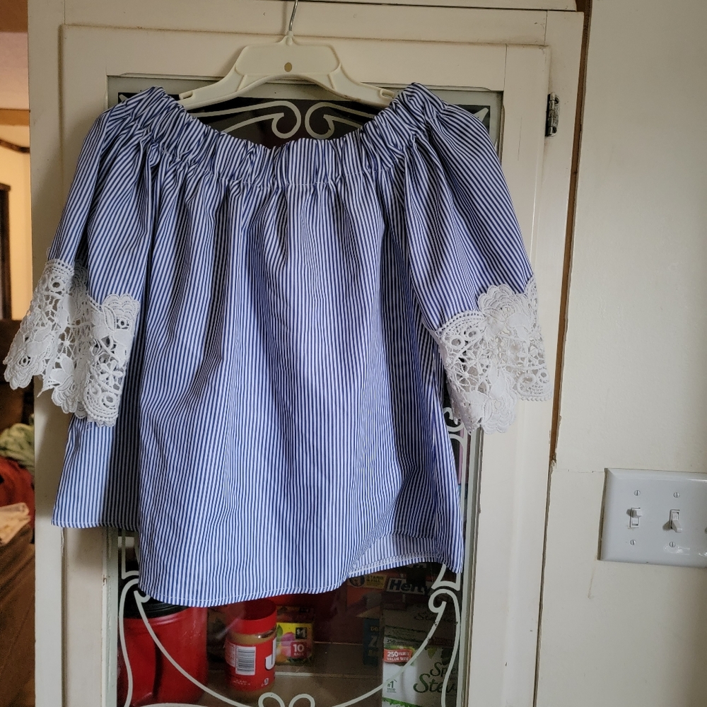 Women's off the shoulder blouse